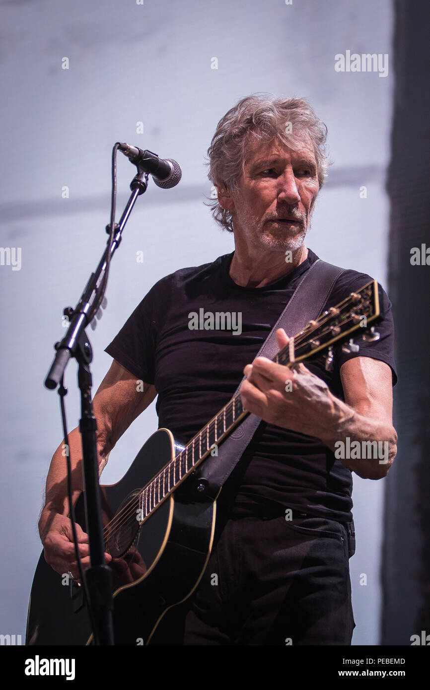 Norway Oslo August 14 2018 The English Singer Songwriter And Musician Roger Waters 5846