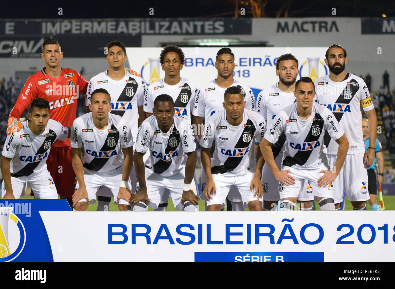 Campinas Brazil 14th Aug 2018 Ponte Preta X Criciuma Match Valid For The 21st Round Of Serie B Of The Brazilian Championship Held At The Moises Lucarelli Stadium In Campinas Sp On The