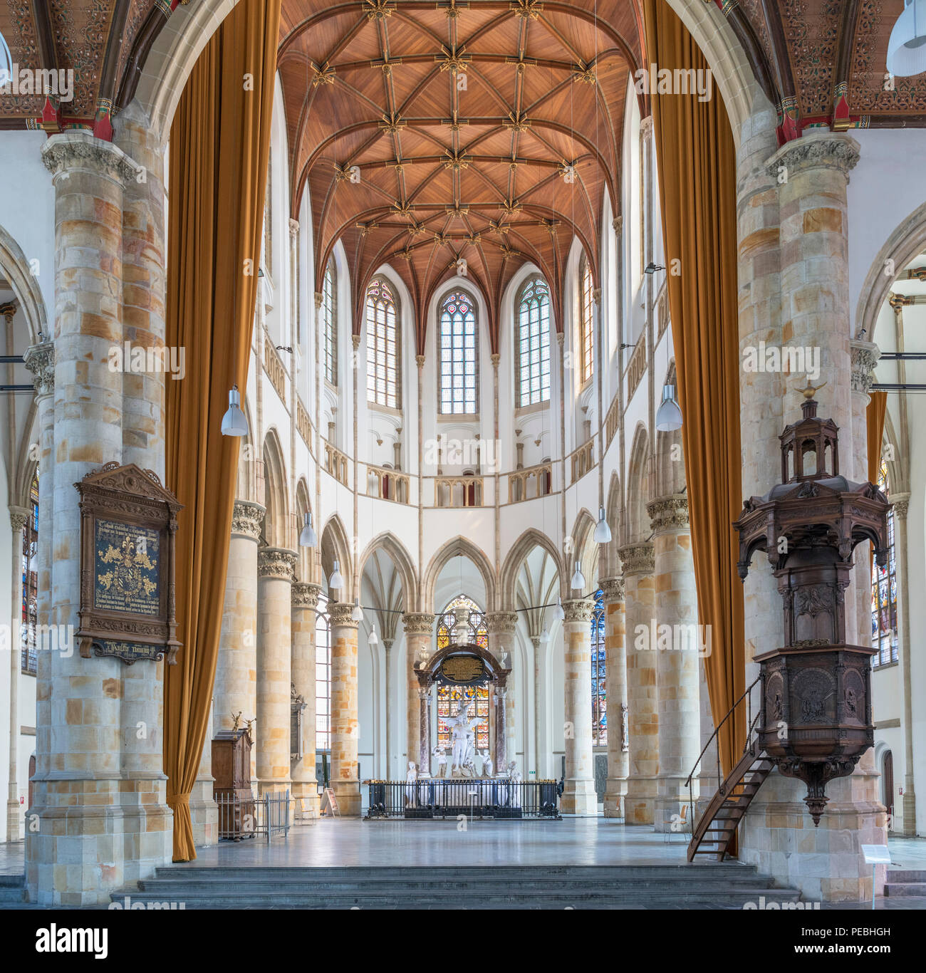 Katholieke Kerk Den Haag Interior of the Grote Kerk, The Hague ( Den Haag ), Zuid-Holland (South
