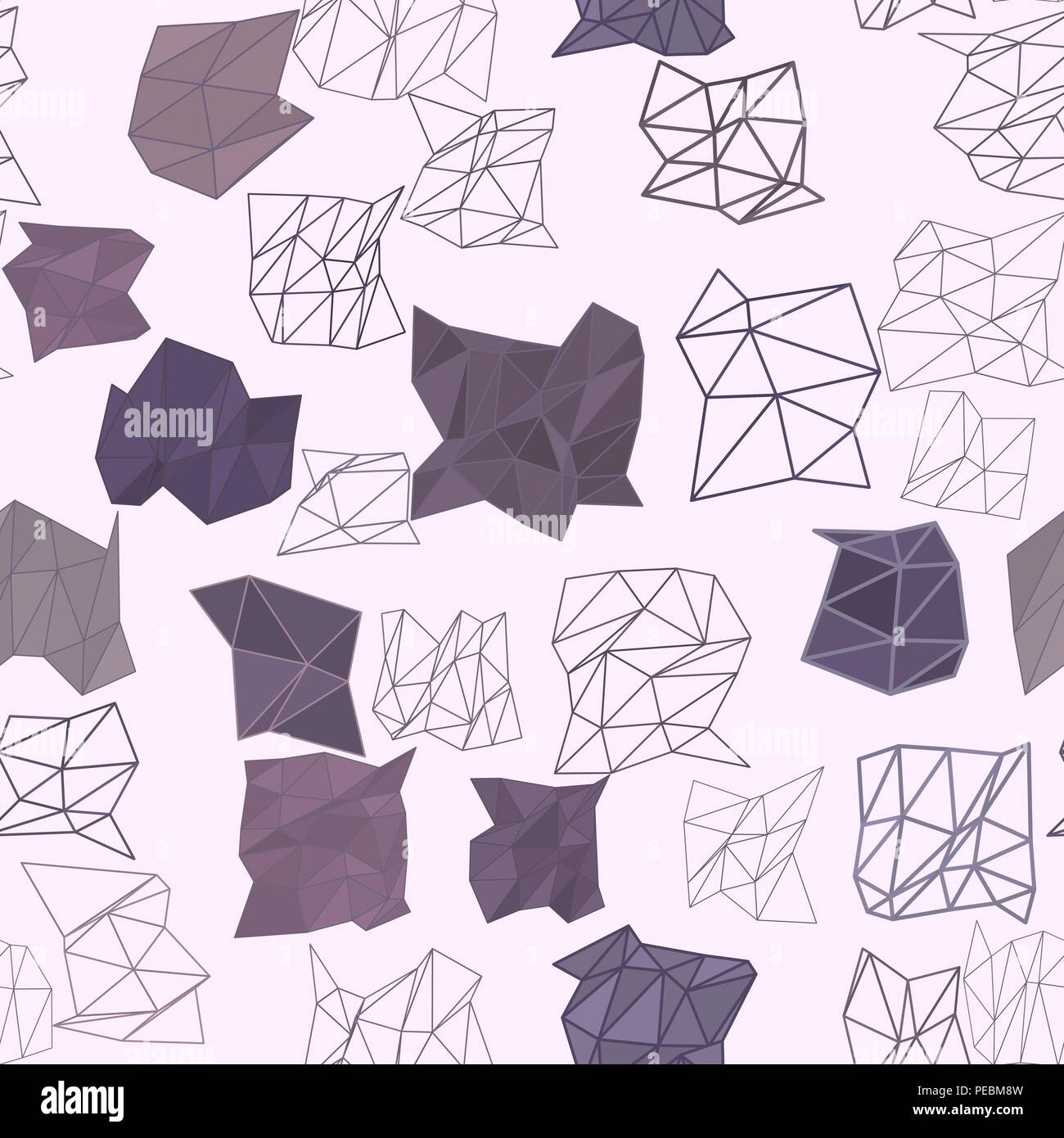 Seamless artistic triangle strip background pattern abstract. Vector ...