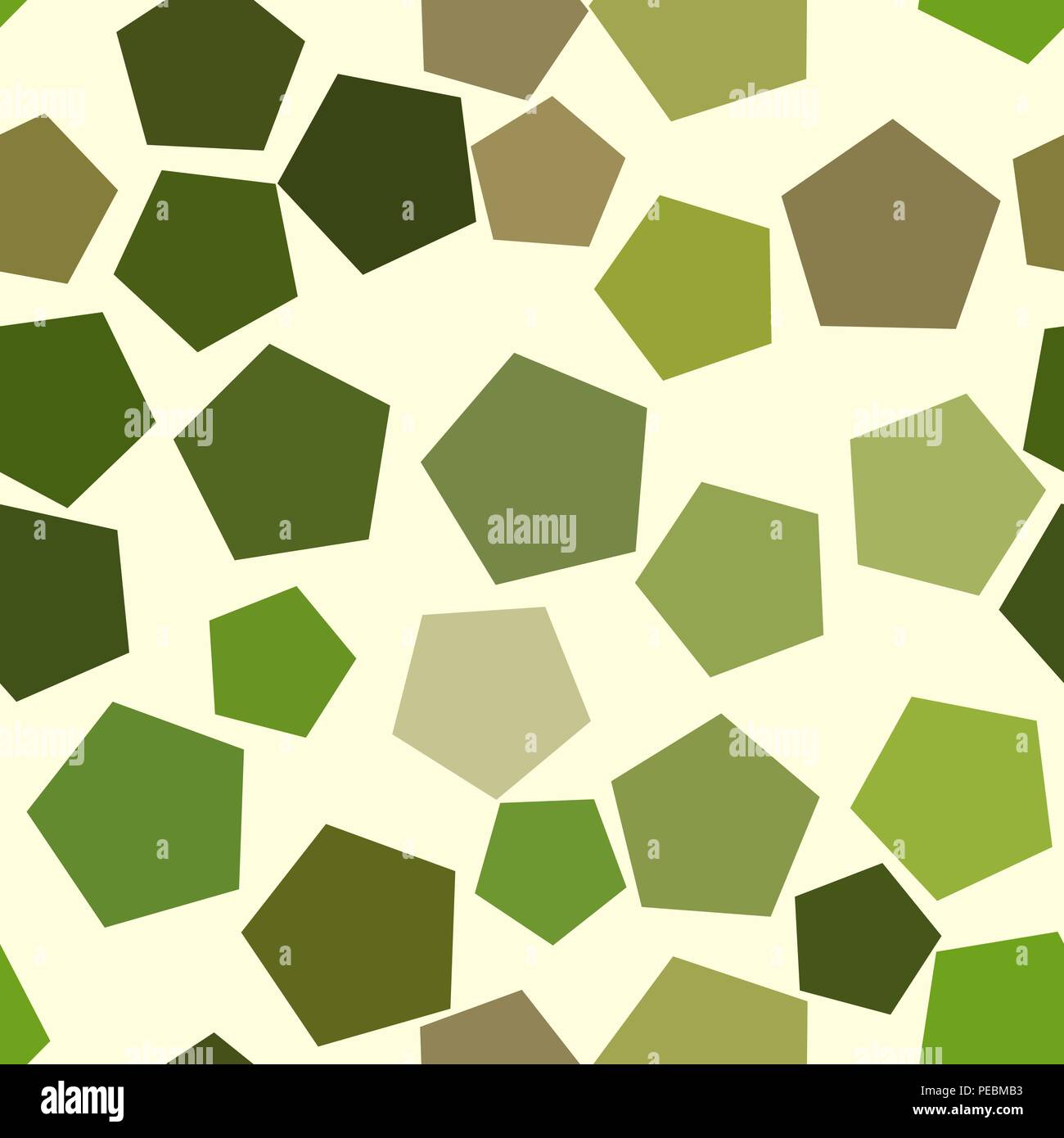 Seamless shape of pentagon, abstract geometric background pattern ...