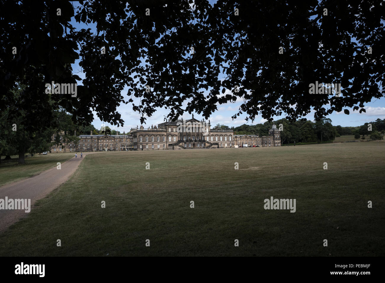 The East front of Wentworth Woodhouse, a Grade 1 listed country house