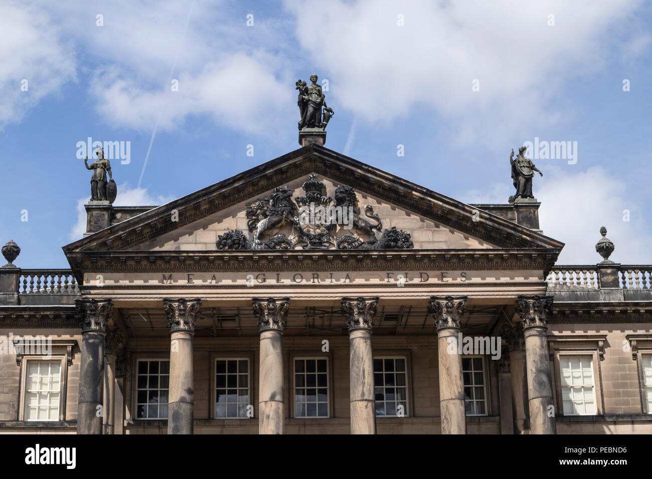 The East front of Wentworth Woodhouse, a Grade 1 listed country house