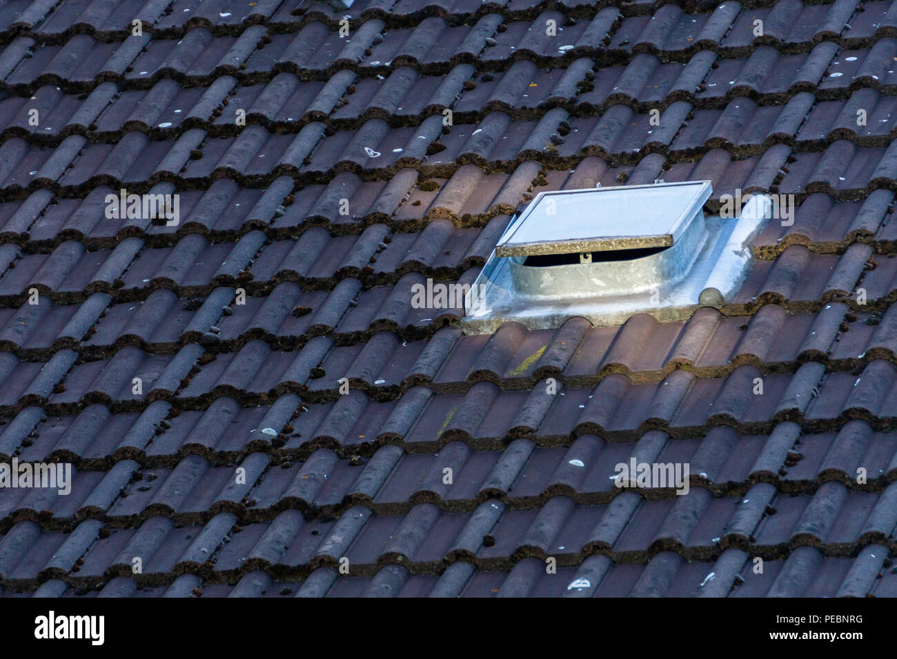 roof window tile hatch sunlight Stock Photo - Alamy