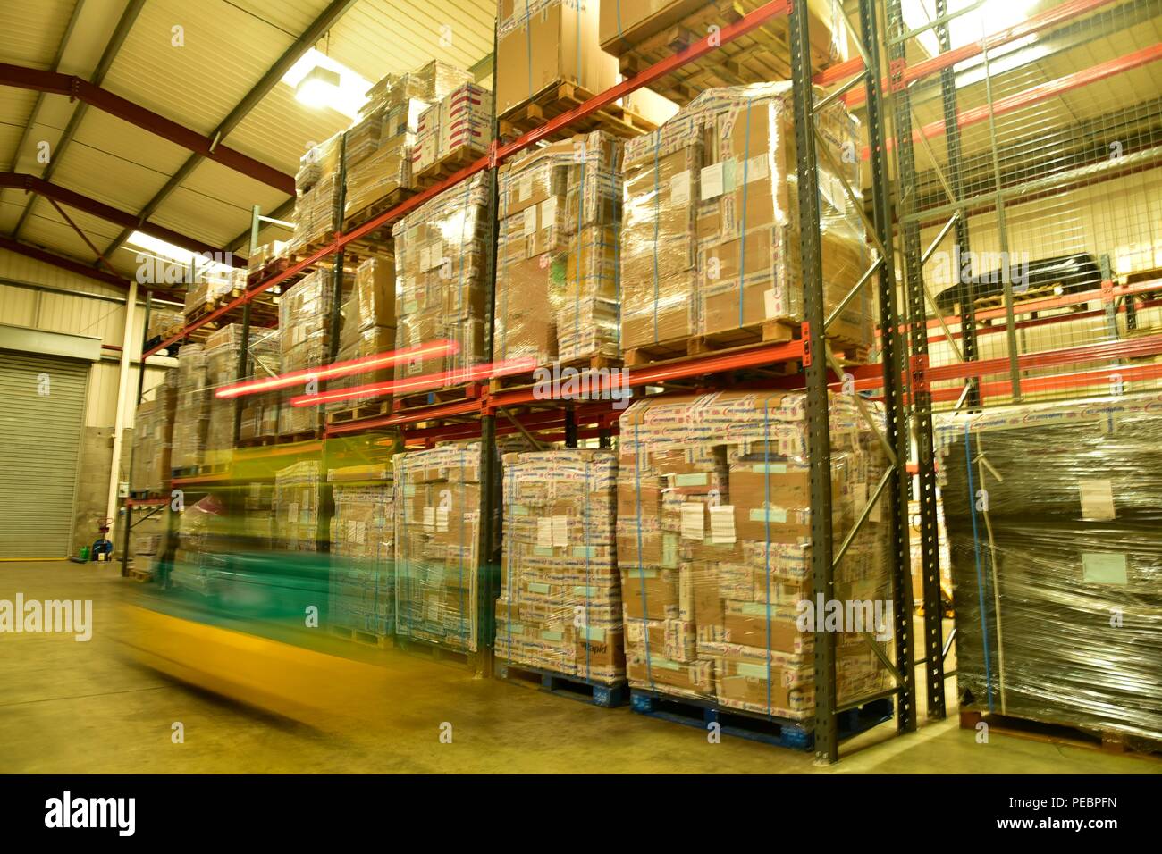 Warehouse Roving Warehouse racking hi-res stock photography and images - Alamy