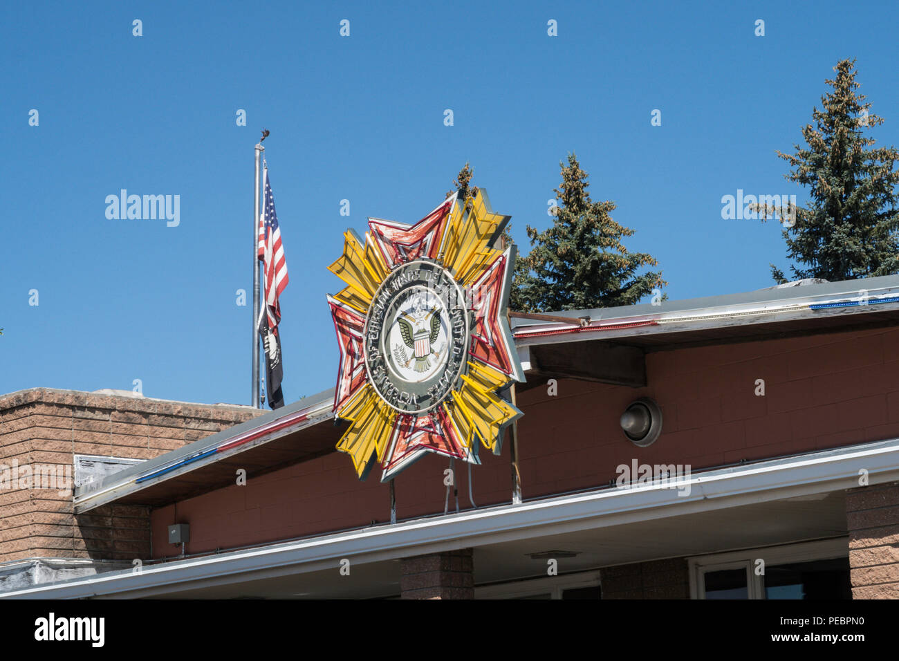 Vfw post sign veterans hires stock photography and images Alamy