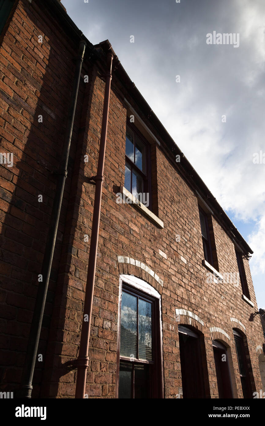 Old victorian or edwardian house, Black Country, West Midlands UK Stock Photo