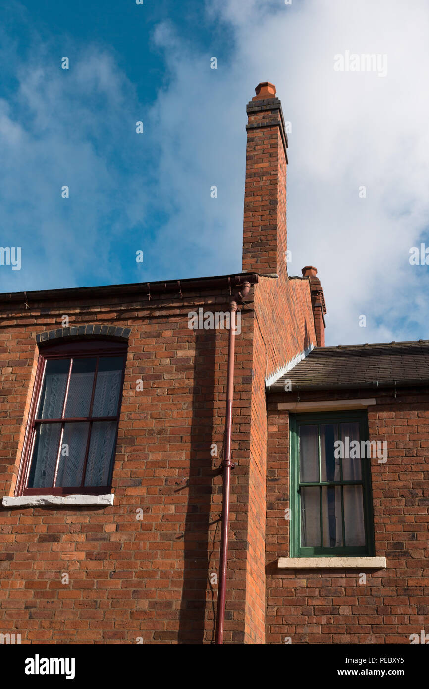 Old victorian or edwardian house, Black Country, West Midlands UK Stock Photo