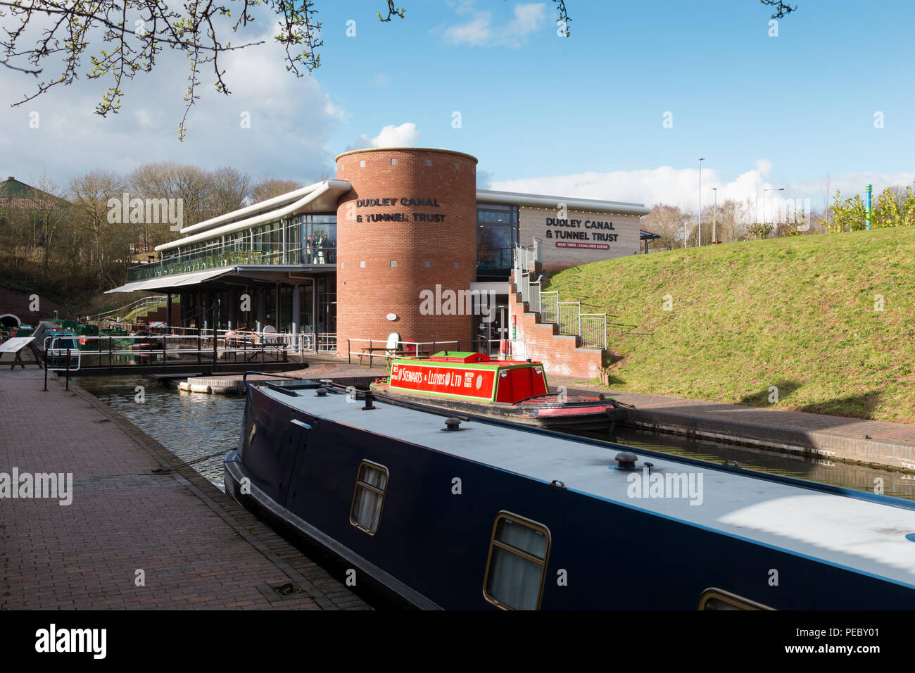 Dudley Canal and Tunnel trust, Dudley, UK Stock Photo