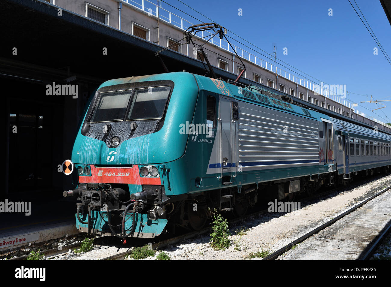 class E464;E464 259;santa lucia;station;venice;italy Stock Photo