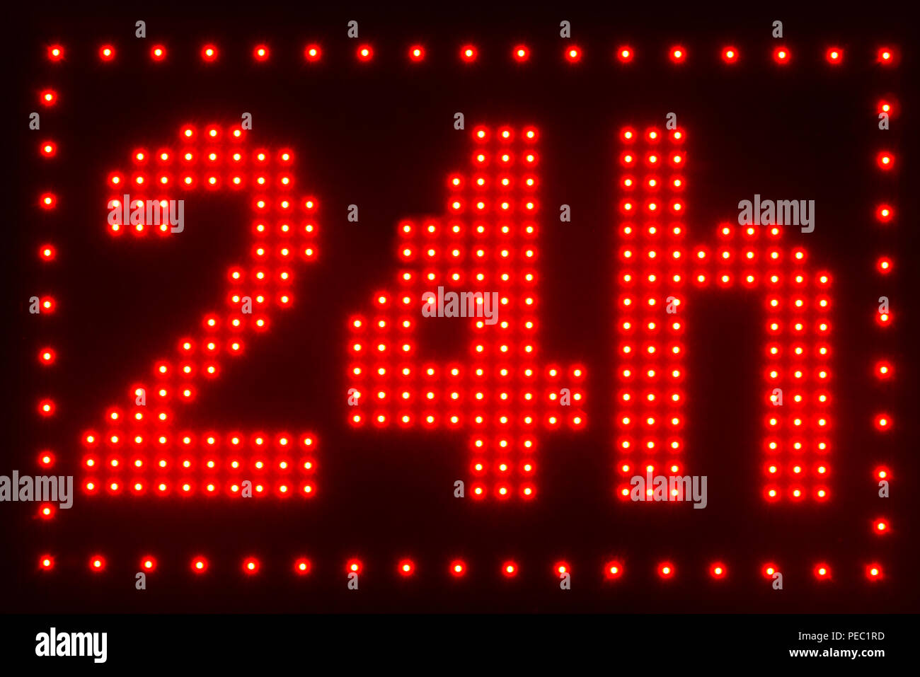 Twenty Four Sign Selective focus twenty hi-res stock photography and images - Alamy