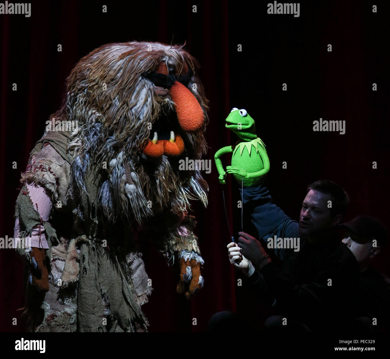 The Muppets take The O2 with a live show  Featuring: Kermit, Sweetums Where: London, United Kingdom When: 13 Jul 2018 Credit: John Rainford/WENN Stock Photo
