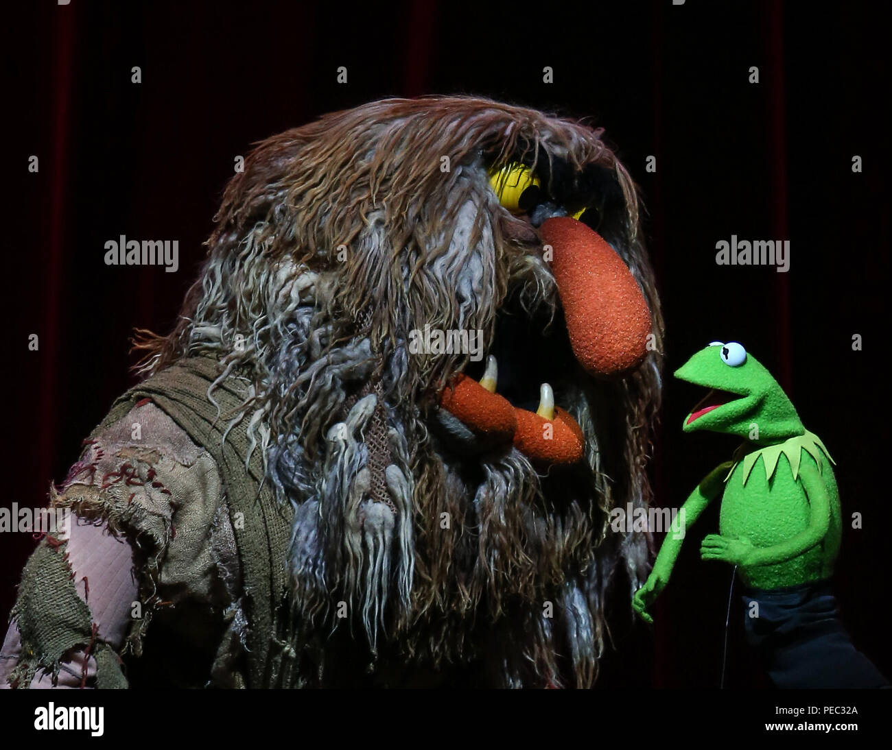 The Muppets take The O2 with a live show  Featuring: Kermit, Sweetums Where: London, United Kingdom When: 13 Jul 2018 Credit: John Rainford/WENN Stock Photo
