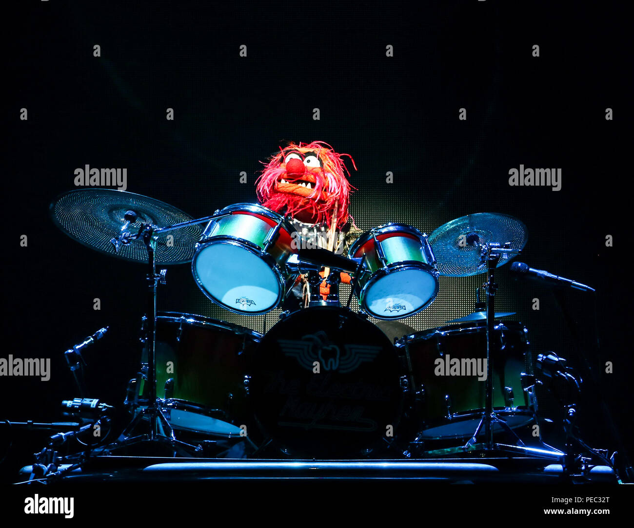 The Muppets take The O2 with a live show  Featuring: Animal Where: London, United Kingdom When: 13 Jul 2018 Credit: John Rainford/WENN Stock Photo