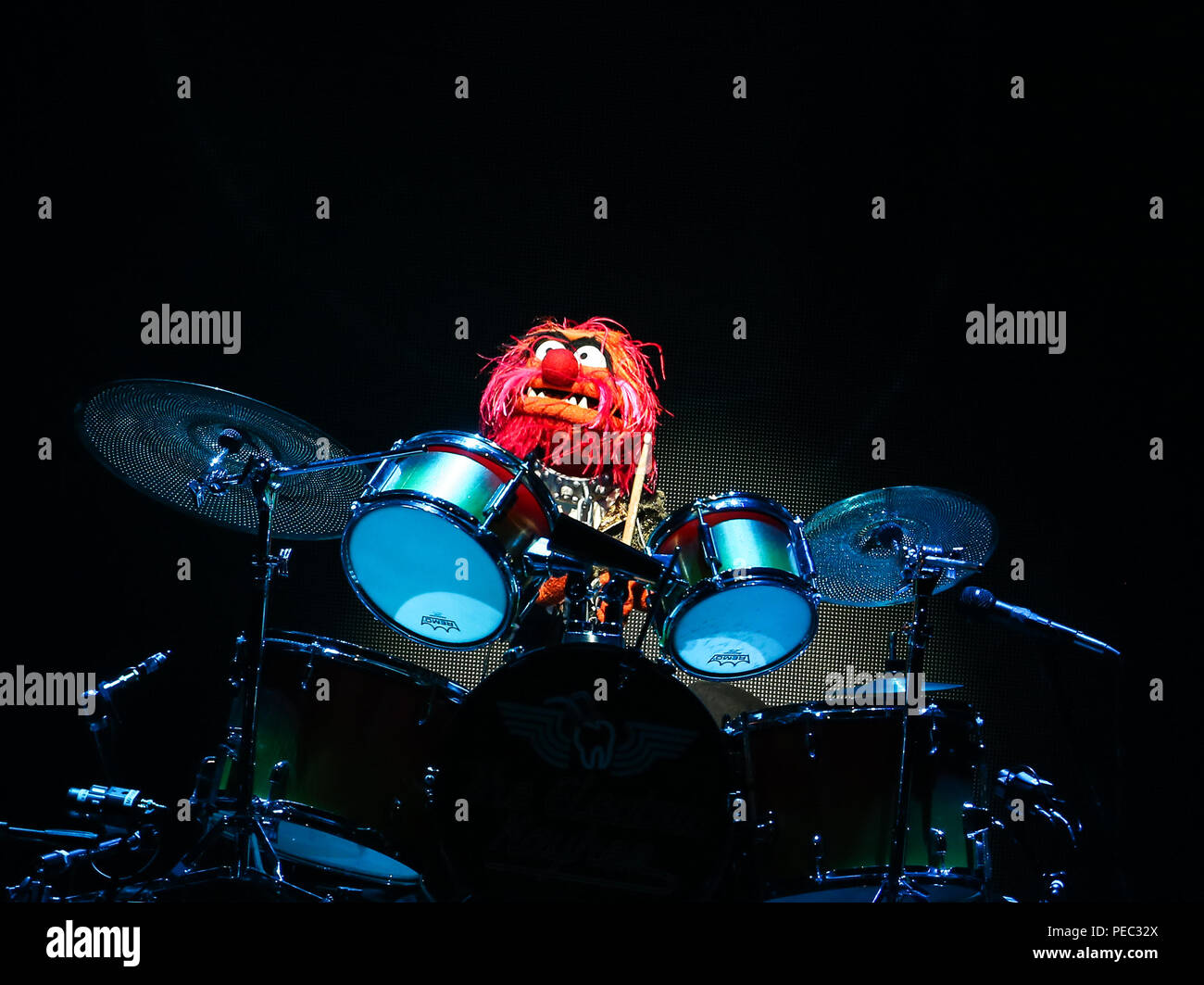 The Muppets take The O2 with a live show  Featuring: Animal Where: London, United Kingdom When: 13 Jul 2018 Credit: John Rainford/WENN Stock Photo