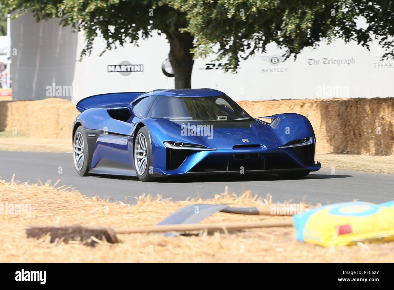The Supercars take on the Hillclimb at Goodwood Festival of Speed on Day 1  Featuring: NIO EP9 Where: London, United Kingdom When: 12 Jul 2018 Credit: Michael Wright/WENN.com Stock Photo