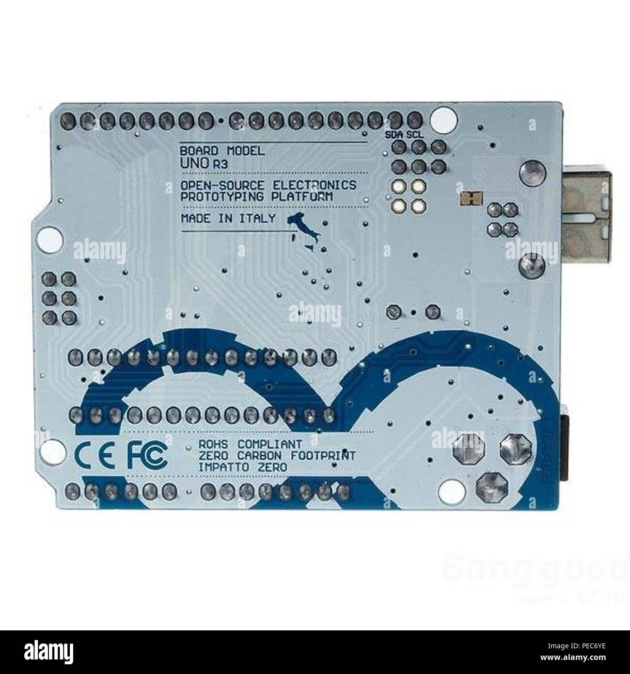 Arduino-compatible R3 UNO Sku066313-01. Stock Photo