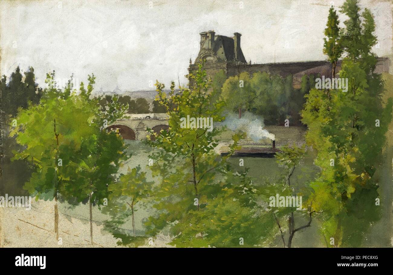 Arthur B. Davies, Louvre Stock Photo Alamy