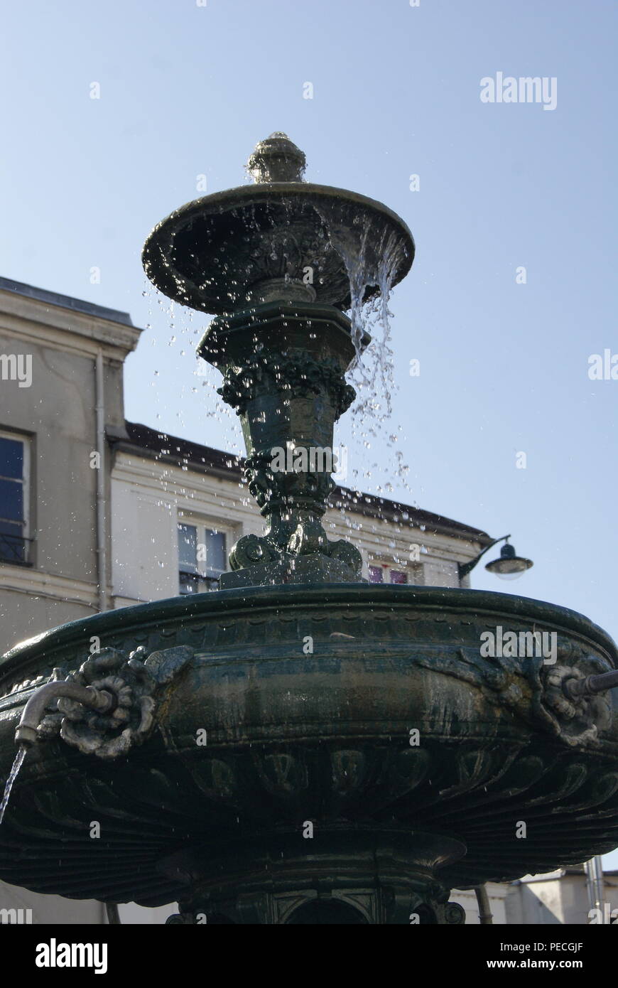 Fontaine en France Stock Photo Alamy
