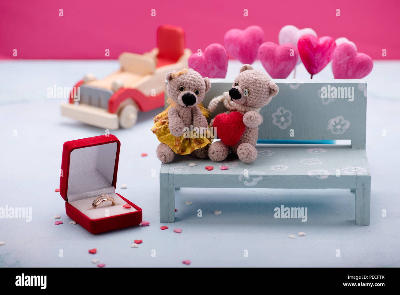 Cute love cheap teddy bear couple