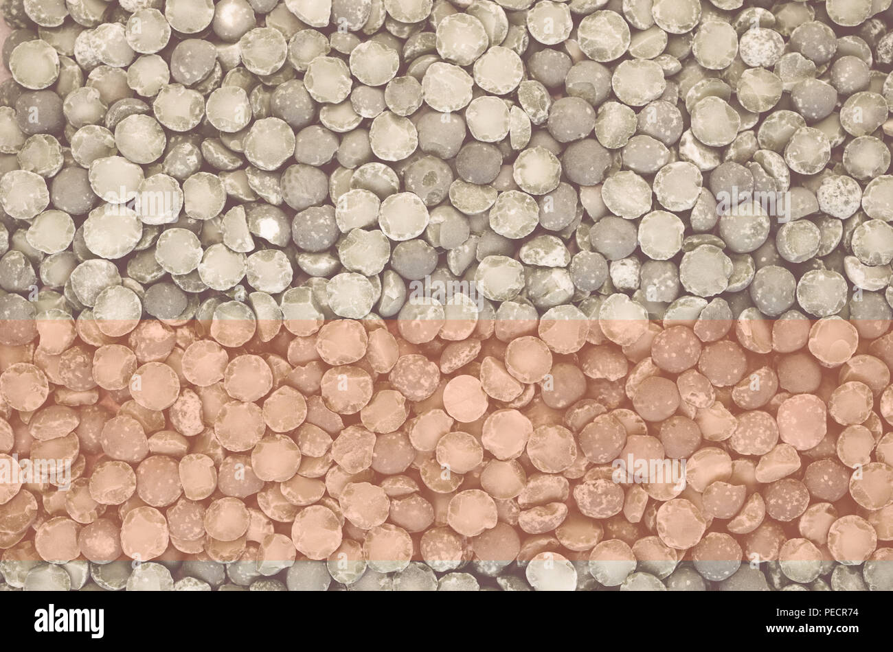 dried split peas full frame background Stock Photo - Alamy