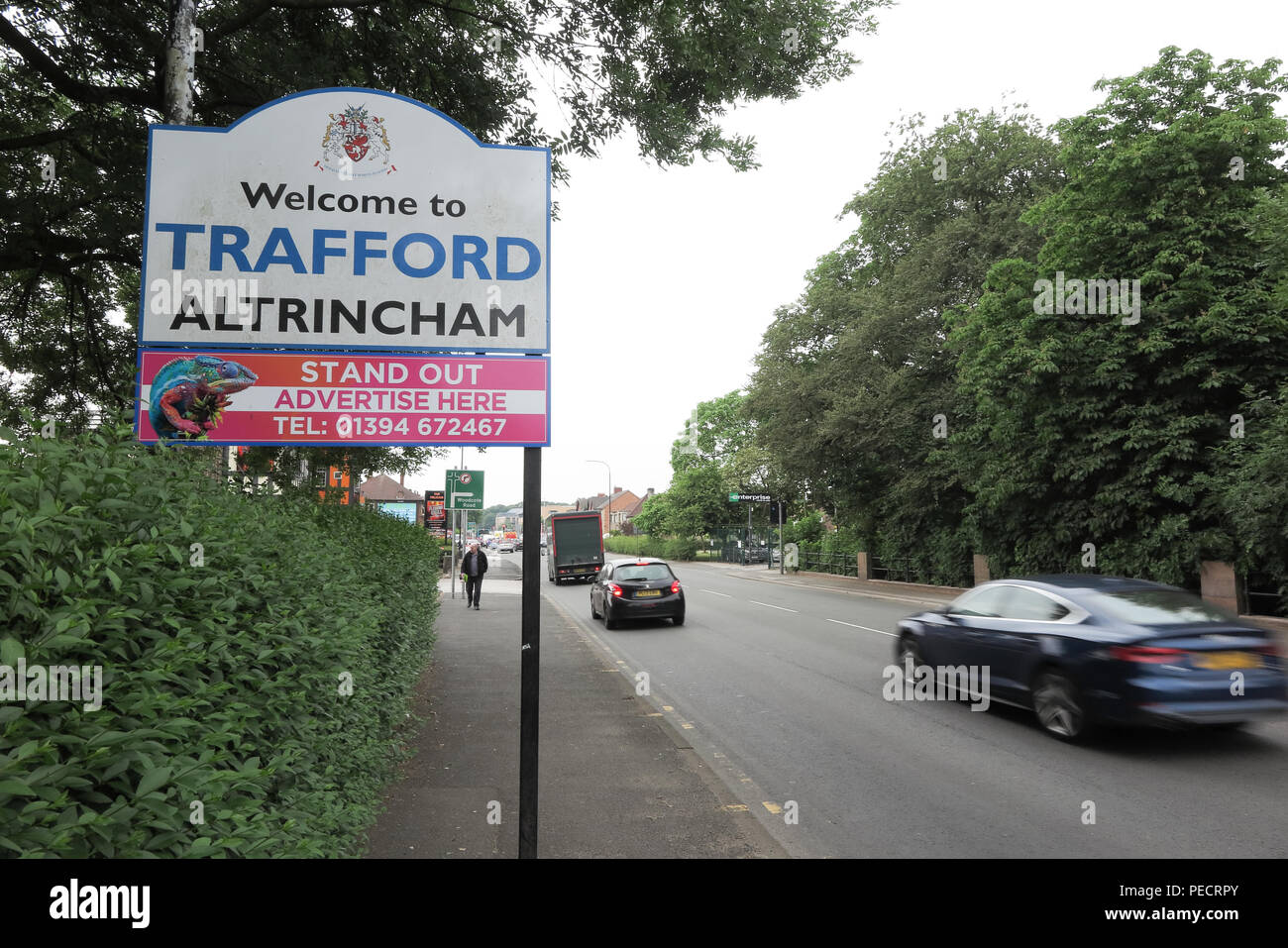 Altrincham town centre, Trafford, Greater Manchester, England Stock Photo