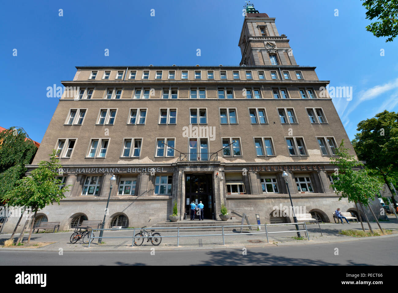 Rathaus, Breslauer Platz, Friedenau, Tempelhof-Schoeneberg, Berlin, Deutschland Stock Photo