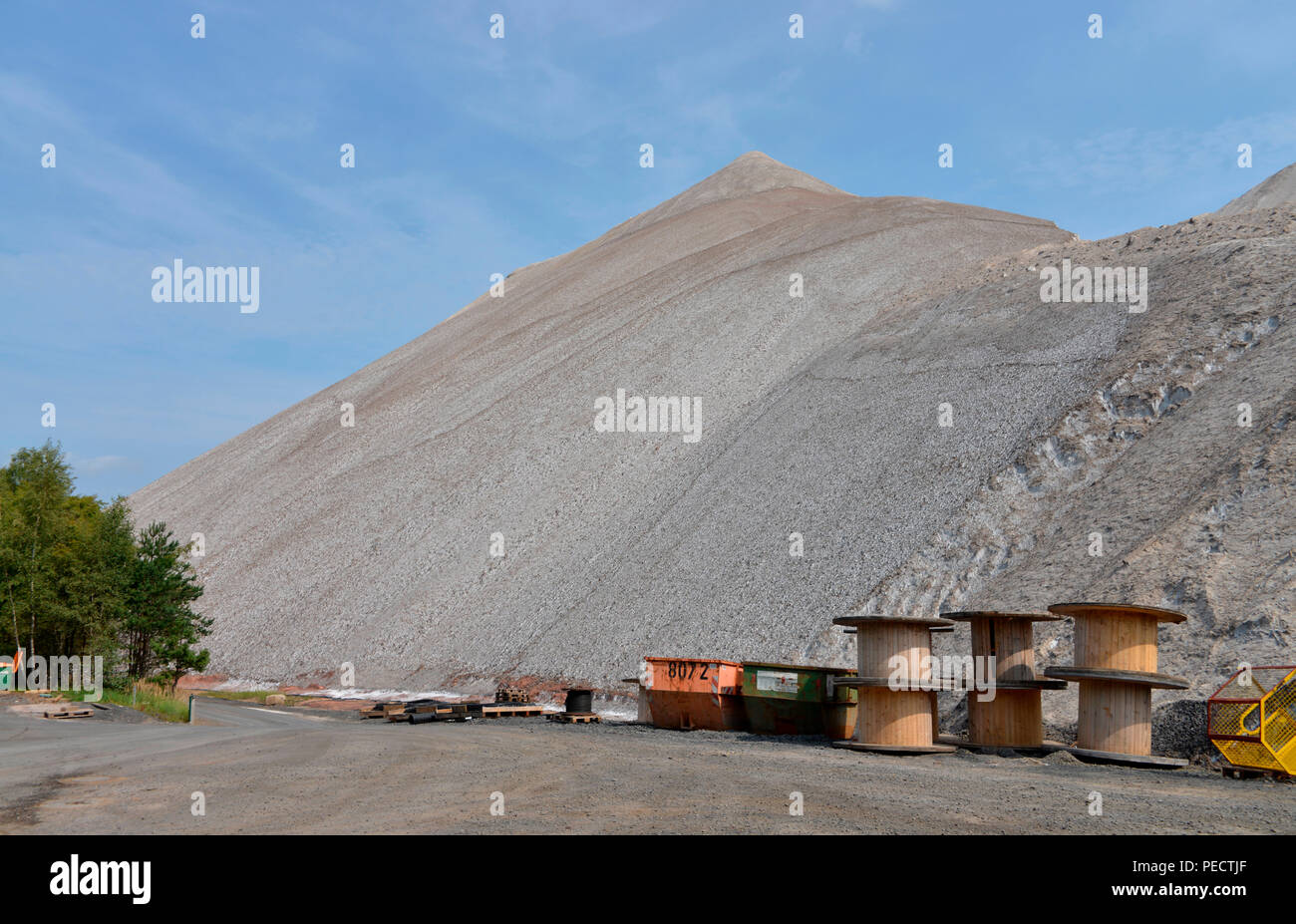 Monte Kali, Heringen, Hessen, Deutschland Stock Photo - Alamy