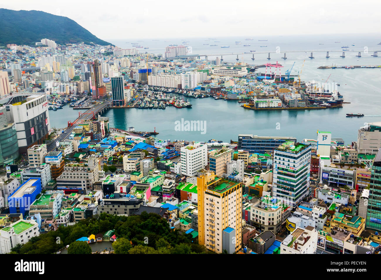 View Of Busan From Observatory Tower Pusan South Korea Asia Stock Photo Alamy View Of Busan From Observatory Tower Pusan South Korea Asia Stock Photo Alamy