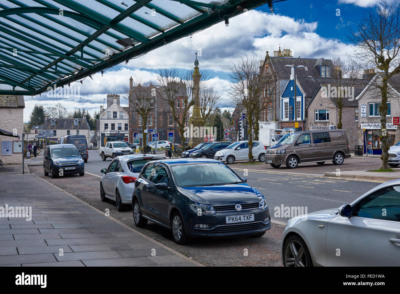 Moffat high street hires stock photography and images Alamy