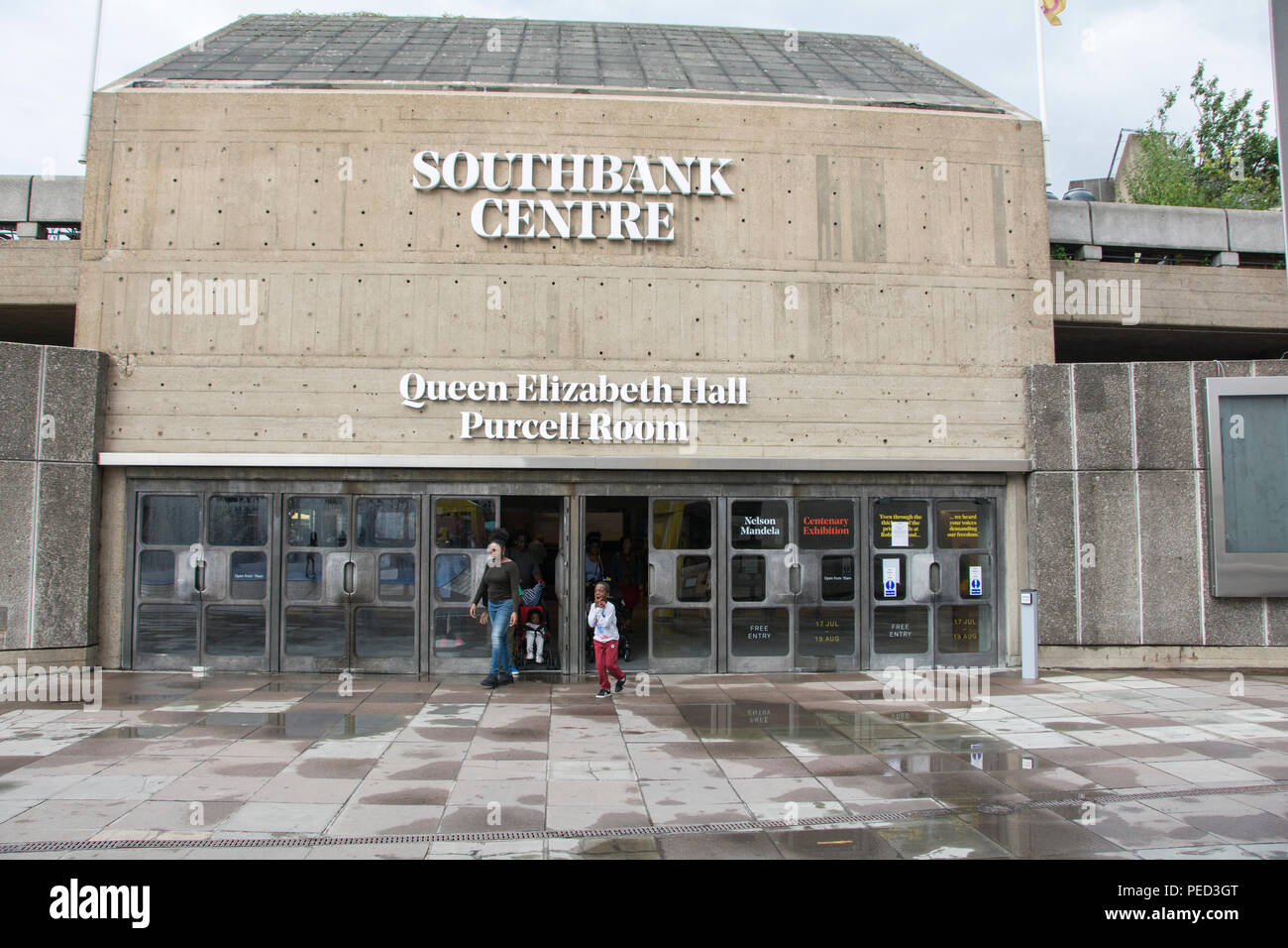 Queen Elizabeth Hall, Purcell Room, Southbank Centre, Belvedere Road, London, SE1, UK Stock Photo