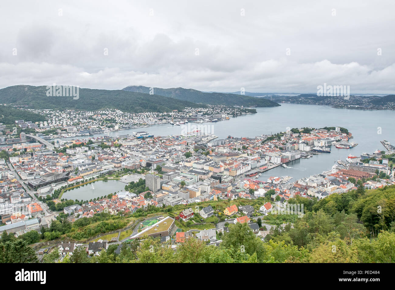 Bergen Overview High Resolution Stock Photography and Images - Alamy