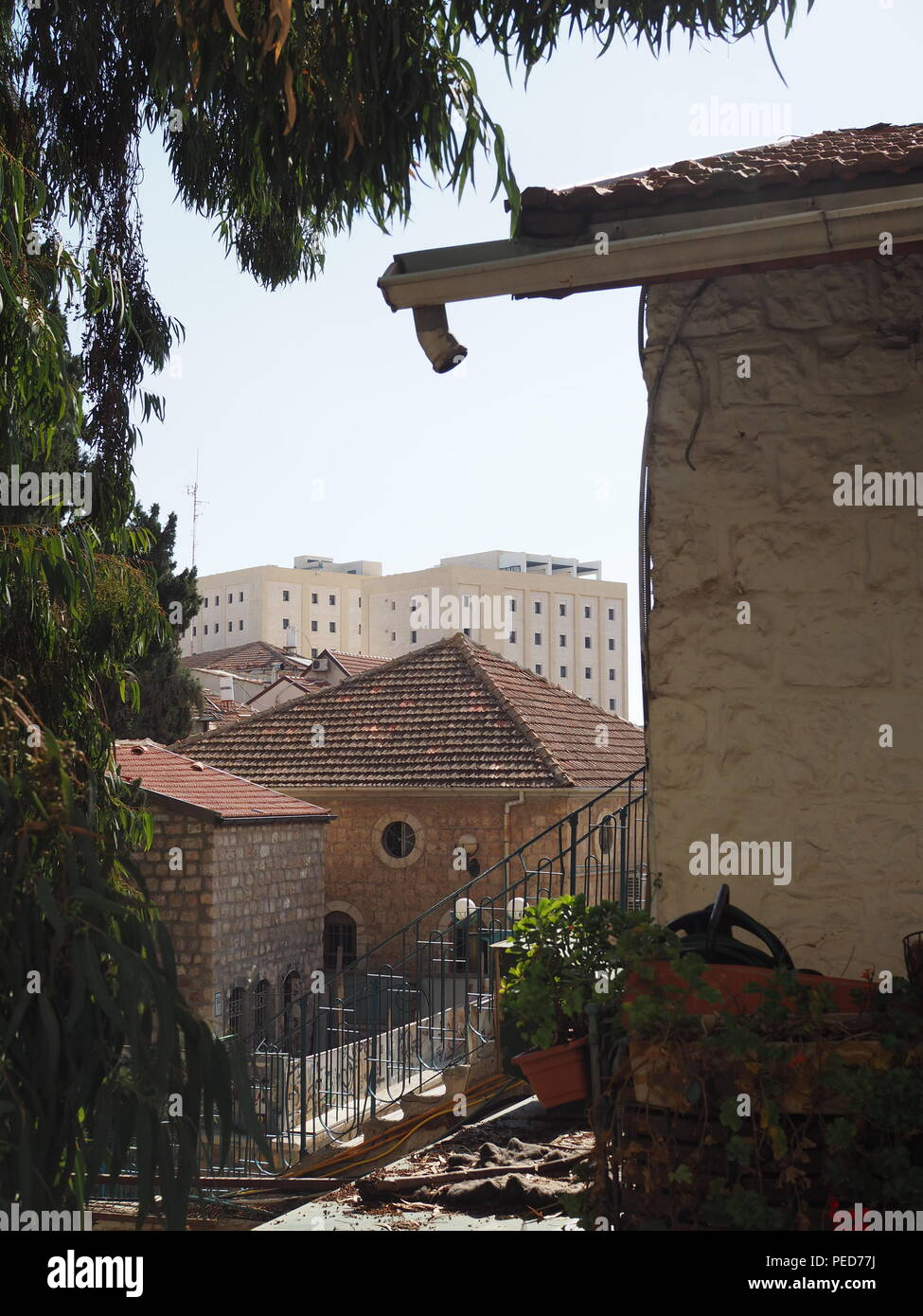 Residential street in Jerusalem, Israel Stock Photo Alamy
