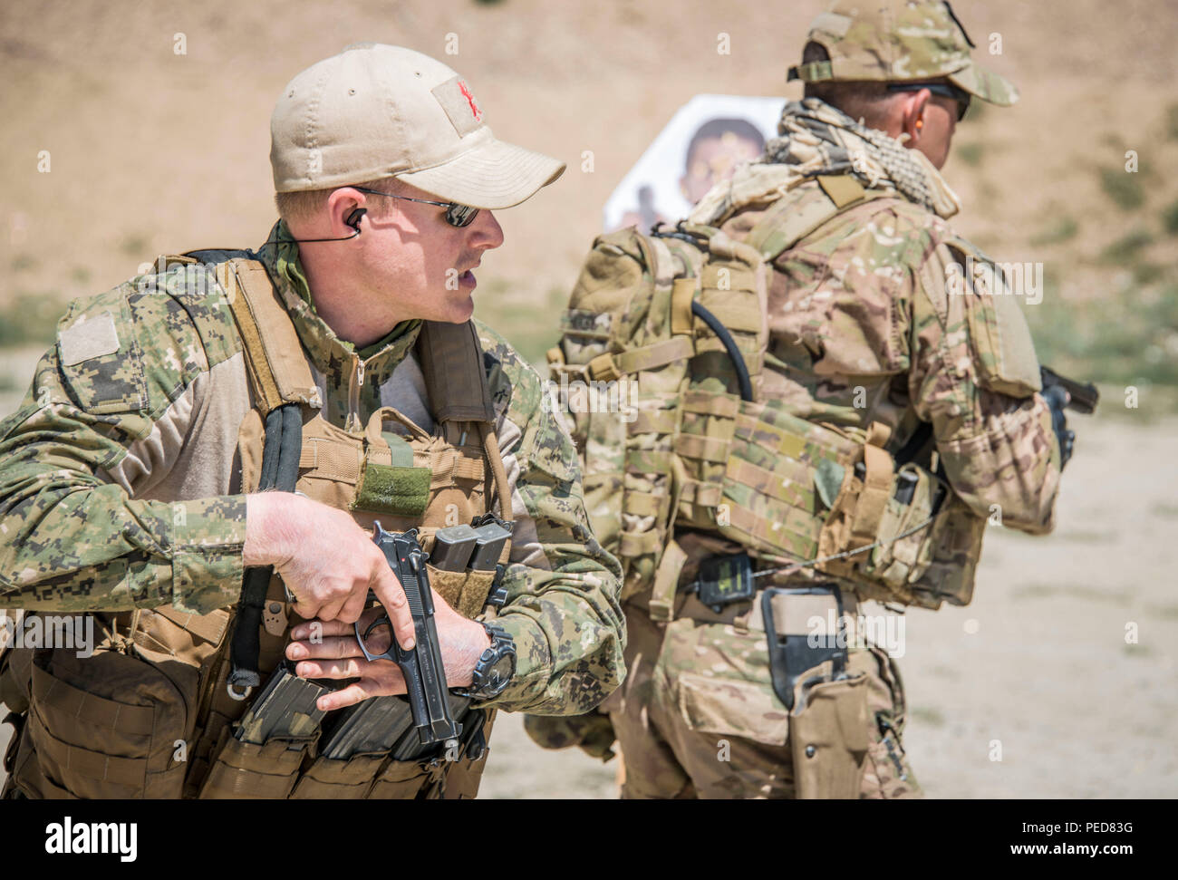 Mass Communication Specialist 2nd Class Ryan Williams, assigned to Expeditionary Combat Camera