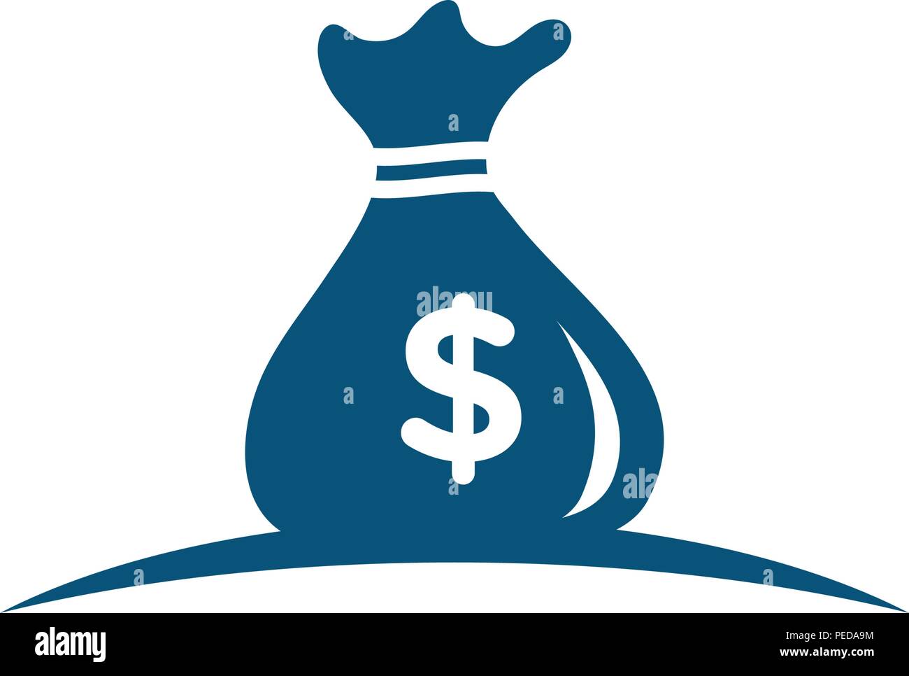 Money Bag icon Template vector illustration design Stock Vector Image ...