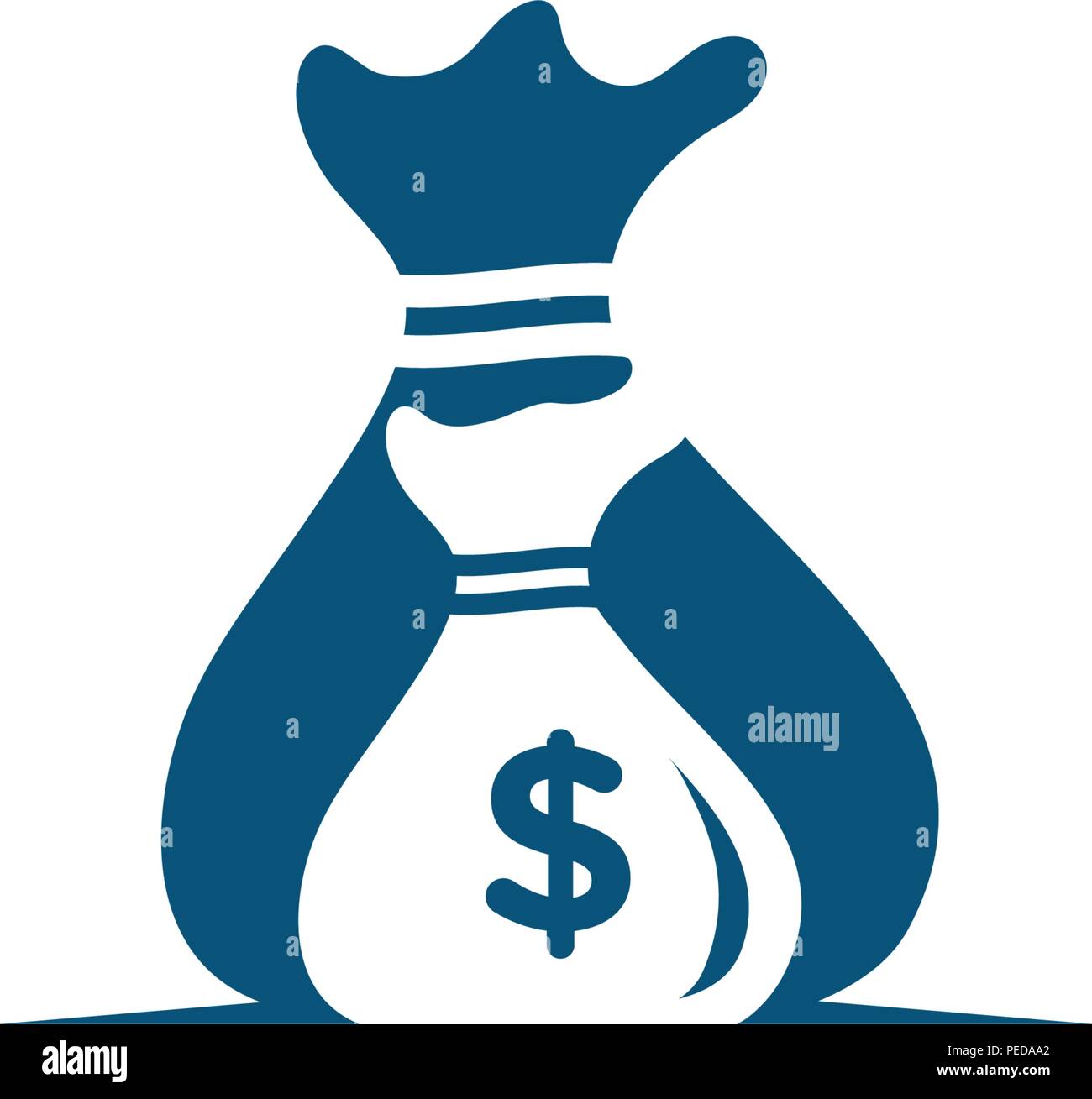 Money Bag icon Template vector illustration design Stock Vector Image ...