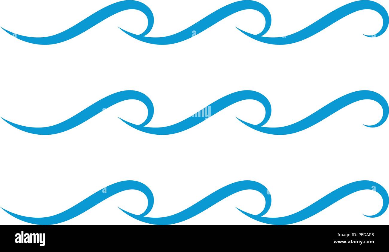 Water wave icon vector illustration design logo template Stock Vector ...