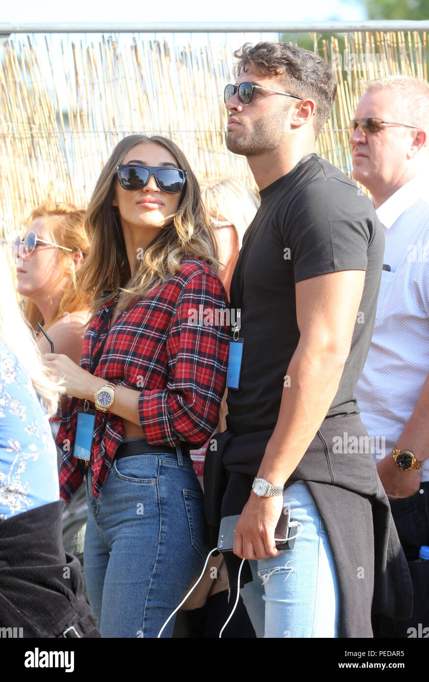 Cornbury Festival 2018 - Day 2 Featuring: Megan McKenna and boyfriend