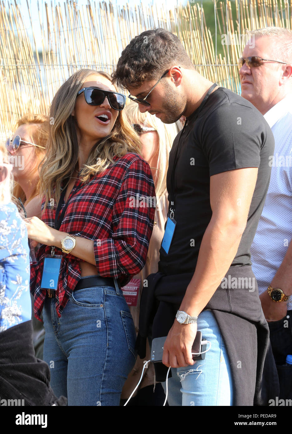 Megan mckenna and mike thalassitis hi-res stock photography and images