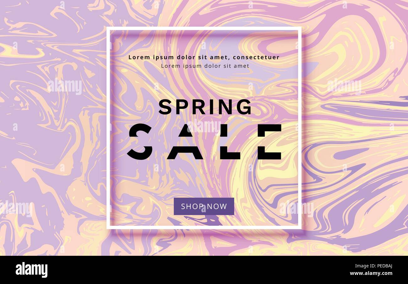 https://c8.alamy.com/comp/PEDBAJ/spring-sale-banner-on-liquid-paint-background-template-for-advertising-element-for-graphic-design-poster-flyer-brochure-card-vector-illustrati-PEDBAJ.jpg