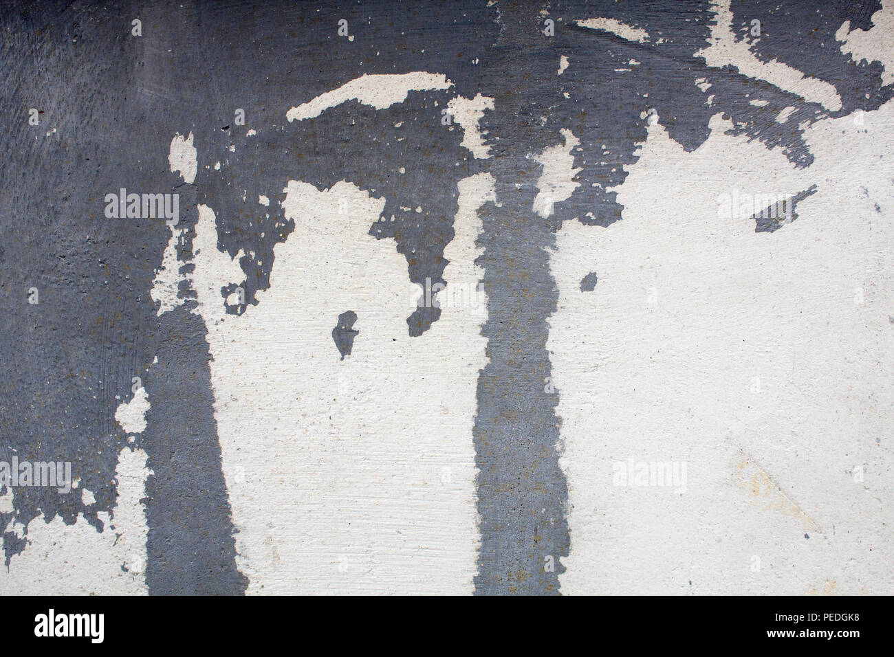 Plaster walls; decorative plaster; cement pattern; structural plaster on wall Stock Photo