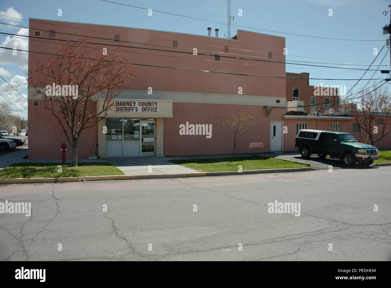 BURNS, OREGON APRIL 21 2016, The Harney County Sheriff's Office