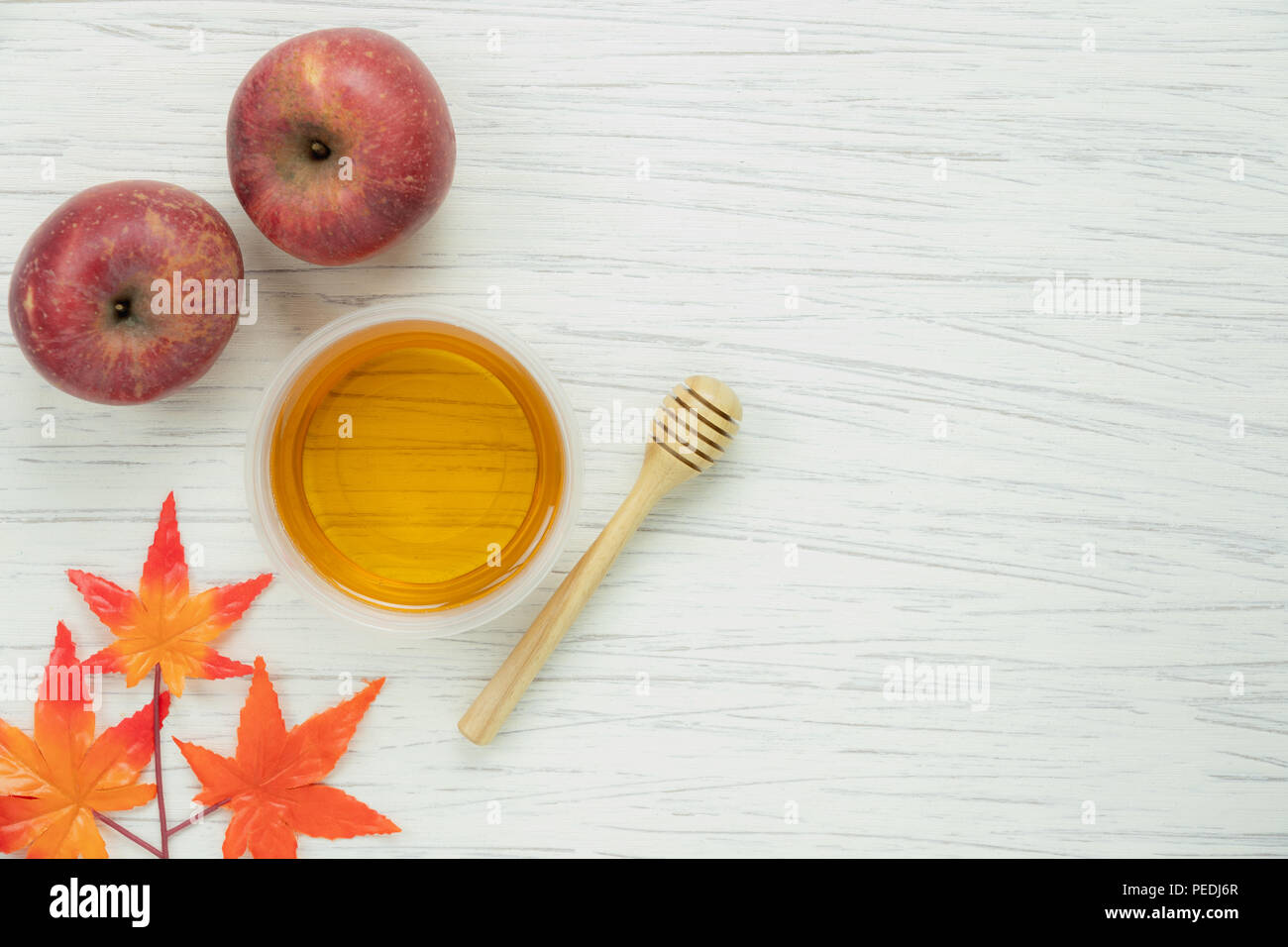 Table Top View Aerial Image Of Decoration Fall Harvest Season Or
