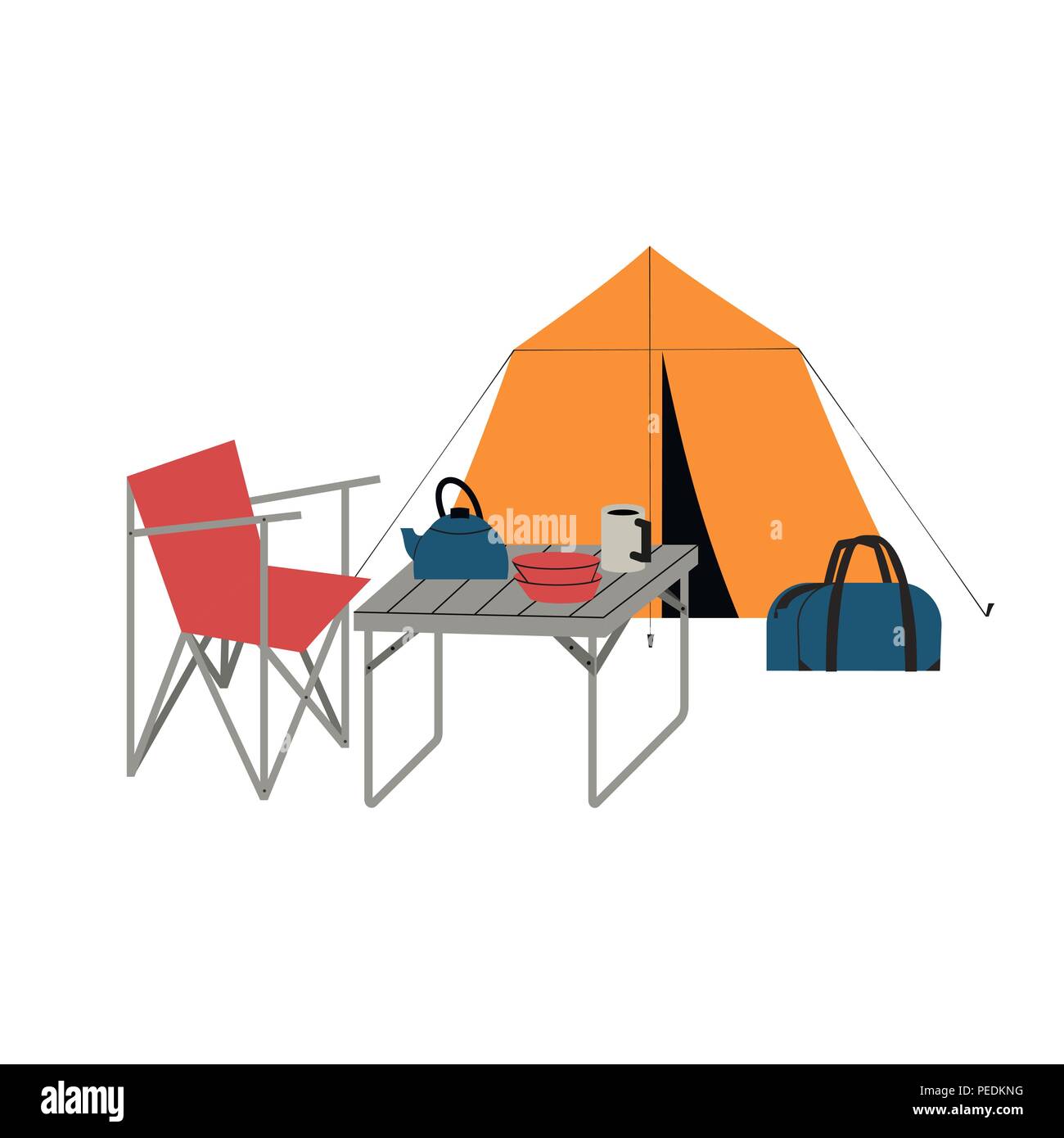 Tourist icon concept Stock Vector
