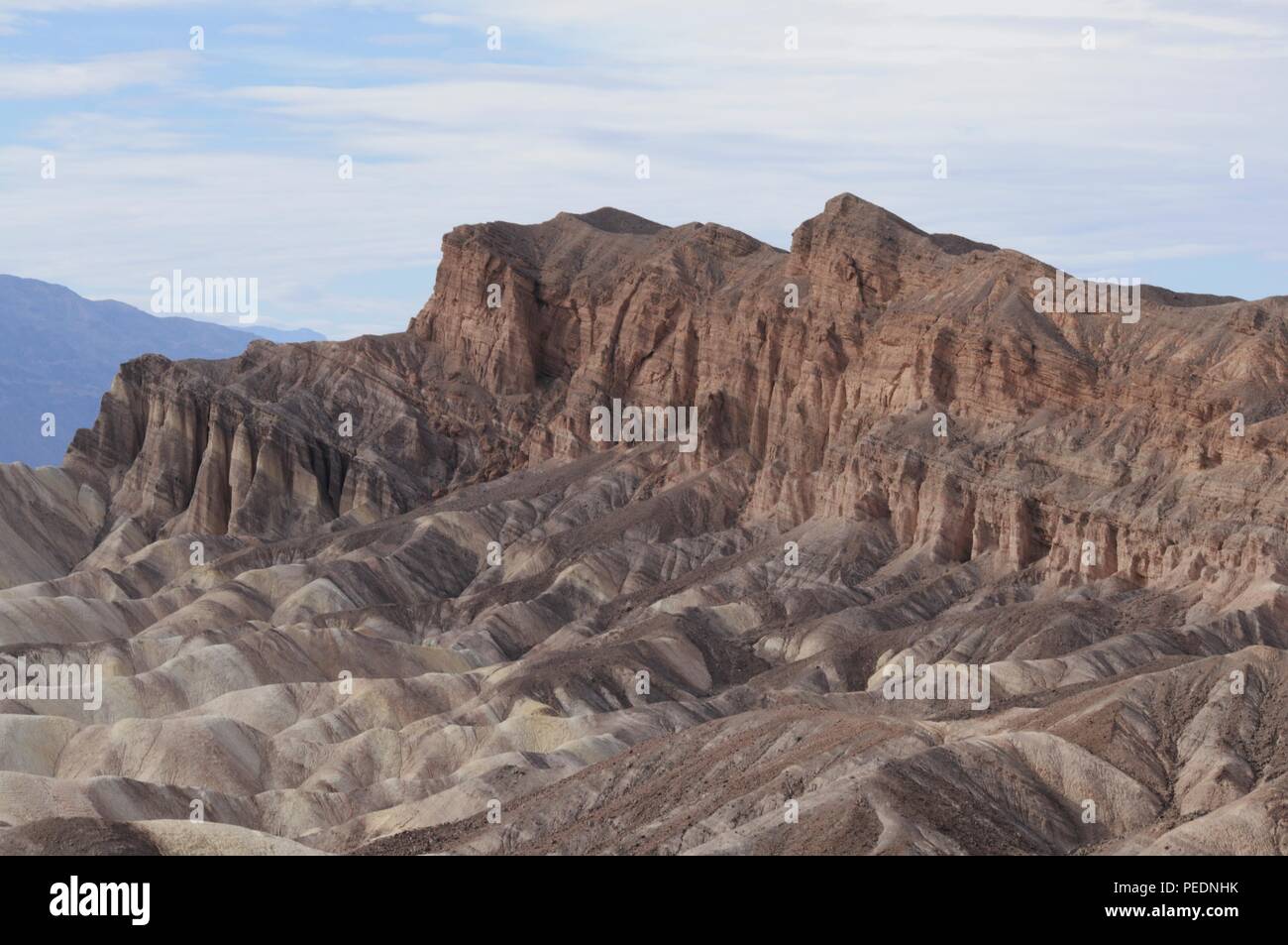 Zabriskie Point Death Valley Stock Photo Alamy