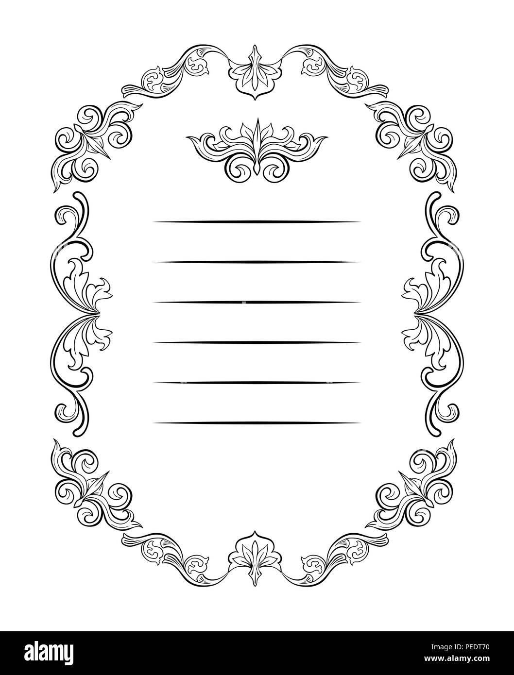 floral-borders-and-frames-with-place-for-text-copy-space-and-dividers-or-flourishes-italian-vintage-ornament-isolated-greeting-card-or-wedding-cer-stock-vector-image-art-alamy