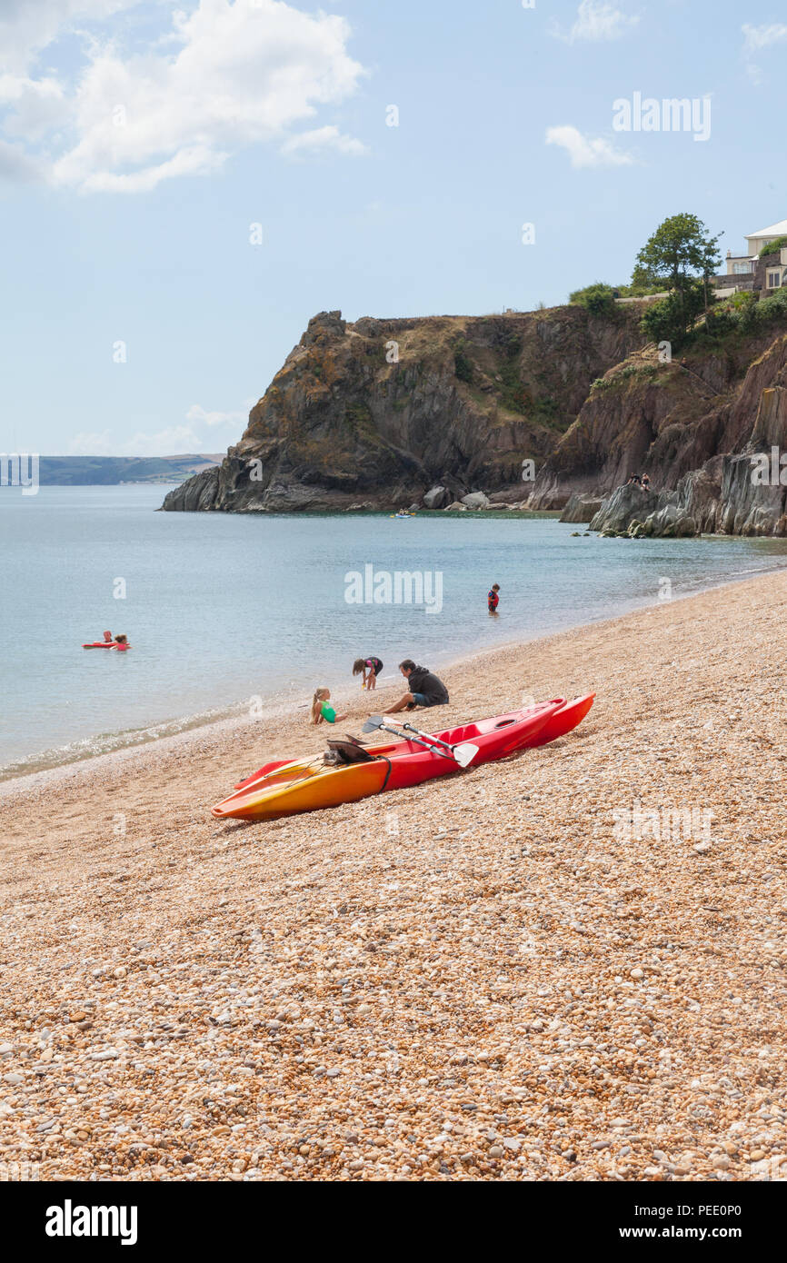 Blackpool Sands, Blackpool, Dartmouth,Devon, England, United Kingdom