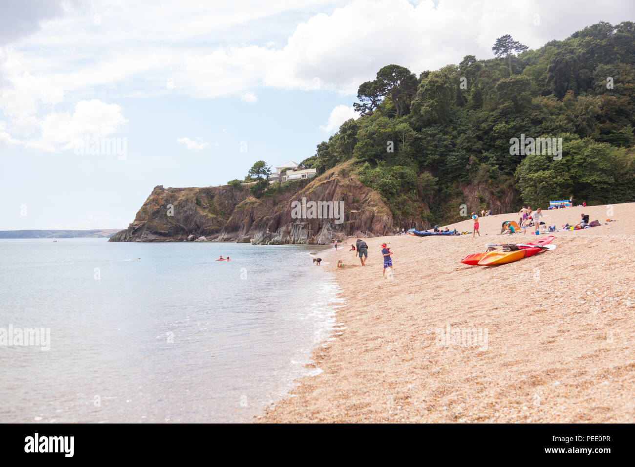 Blackpool Sands, Blackpool, Dartmouth,Devon, England, United Kingdom Stock Photo Alamy