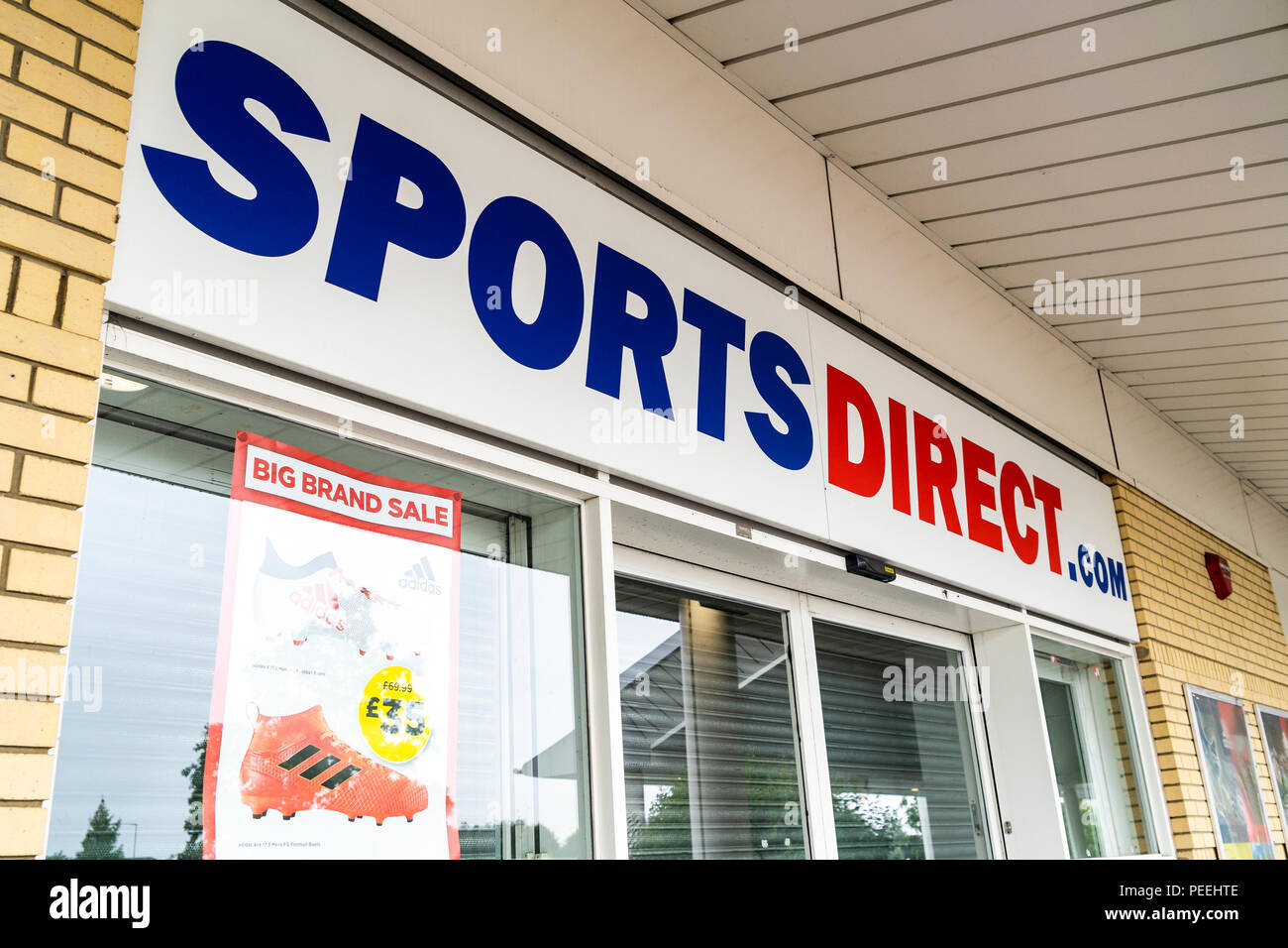 Sports Direct shop Stock Photo