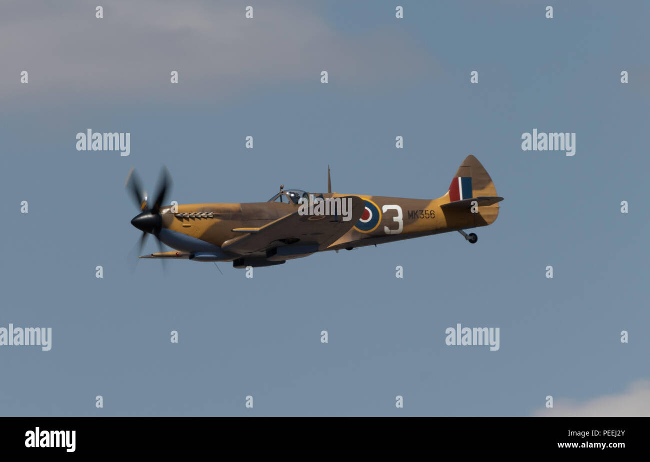 World War Two RAF Spitfire Stock Photo